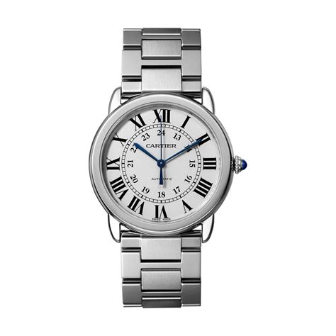 ronde louis cartier watch price|cartier ronde solo 36mm automatic.